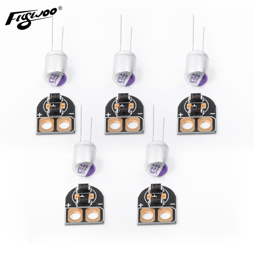 Foxeer Reaper F4 128K 65A Esc - Flywoo TVS Voltage Spike Filter PCB