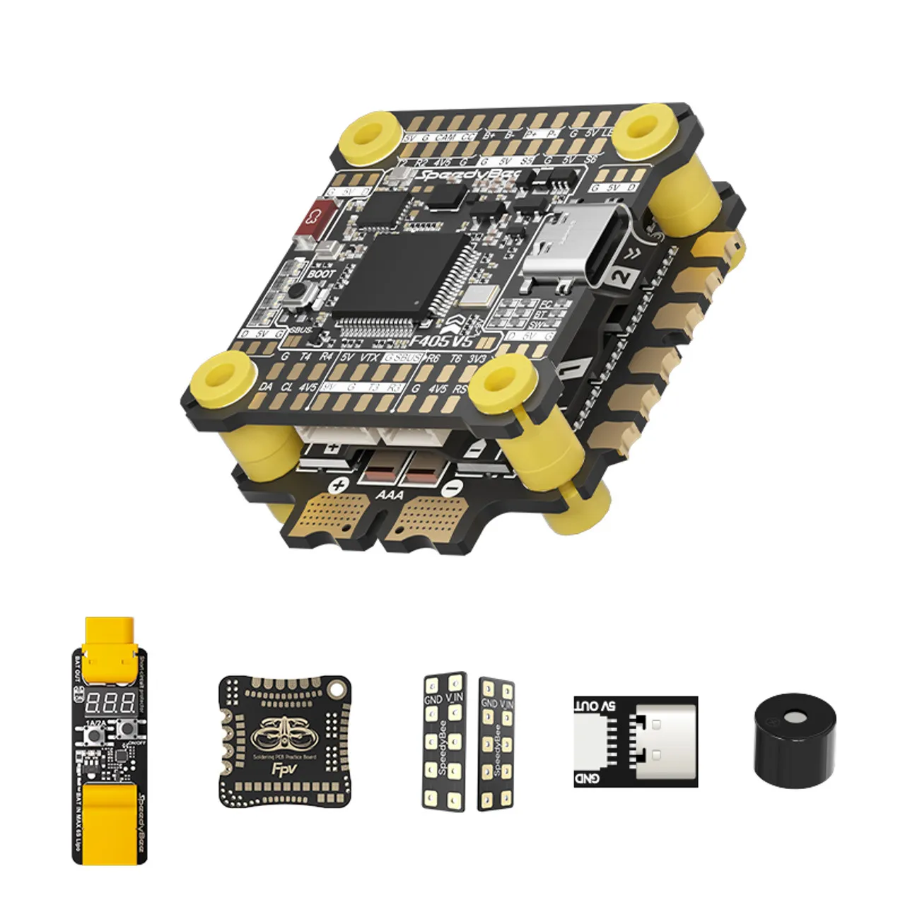 SpeedyBee F405 V5 OX32 55A FPV - огляд і ціна Speedybee F405 V4 Bls 55A Stack