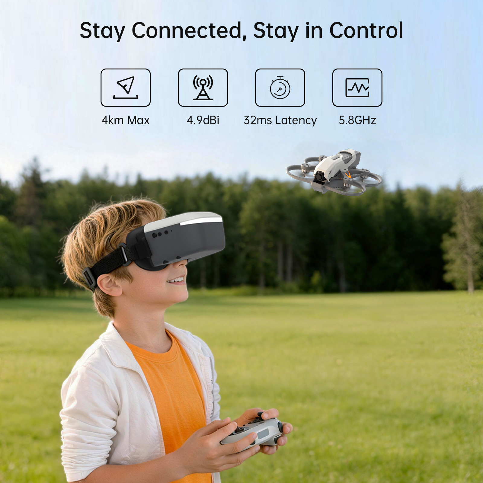 CADDXFPV WALKSNAIL Ascent Gogg - огляд і ціна Skyzone Cobra X V2 Fpv Goggles