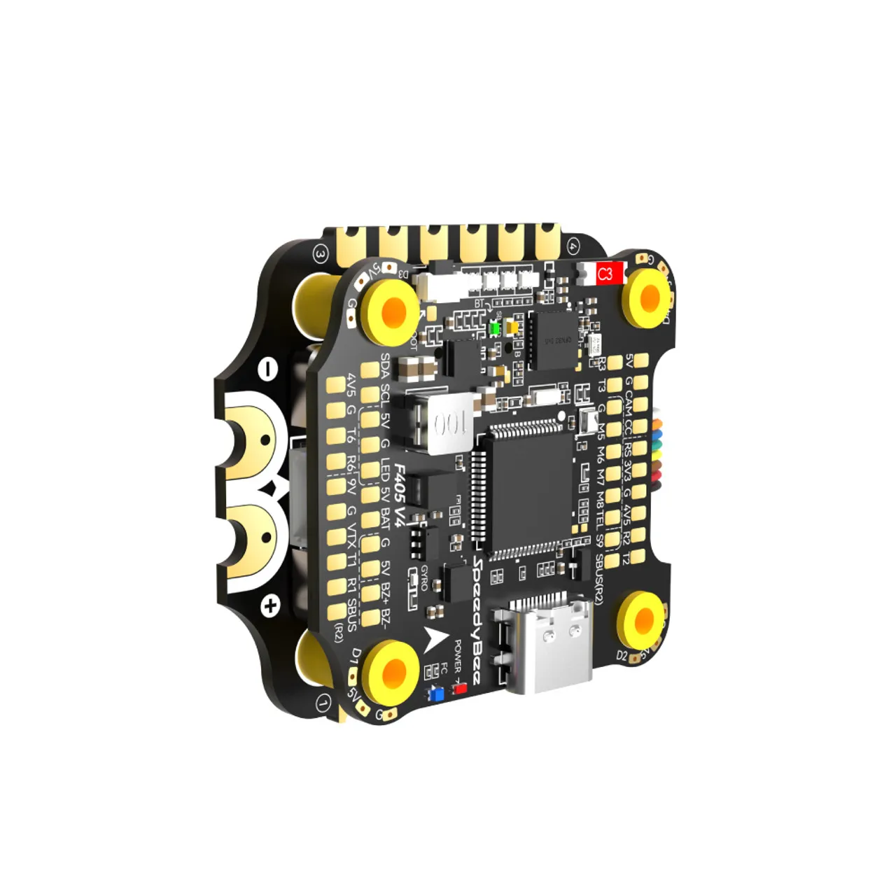 SpeedyBee F405 V4 BLS 60A 30x3 - огляд і ціна Speedybee F405 V4 Bls 55A Stack