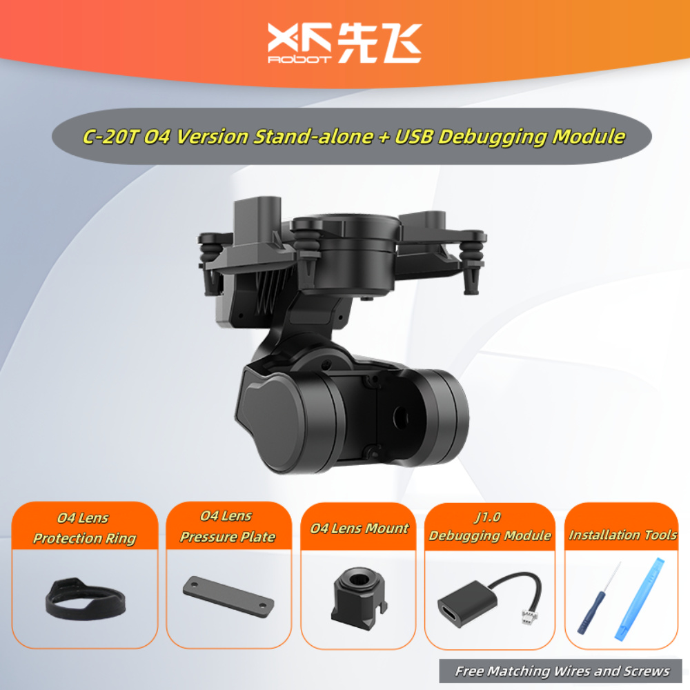 XF C-20T 3-Axis FPV Gimbal for - огляд і ціна Foxeer Reaper F4 128K 65A Esc