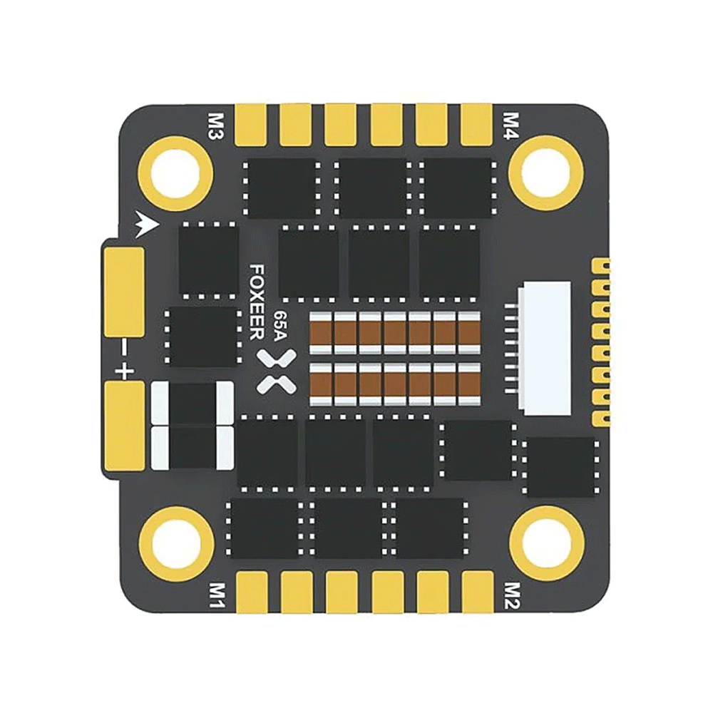 FOXEER Reaper F4 65A ESC BLHel - огляд і ціна Foxeer Reaper F4 128K 65A Esc