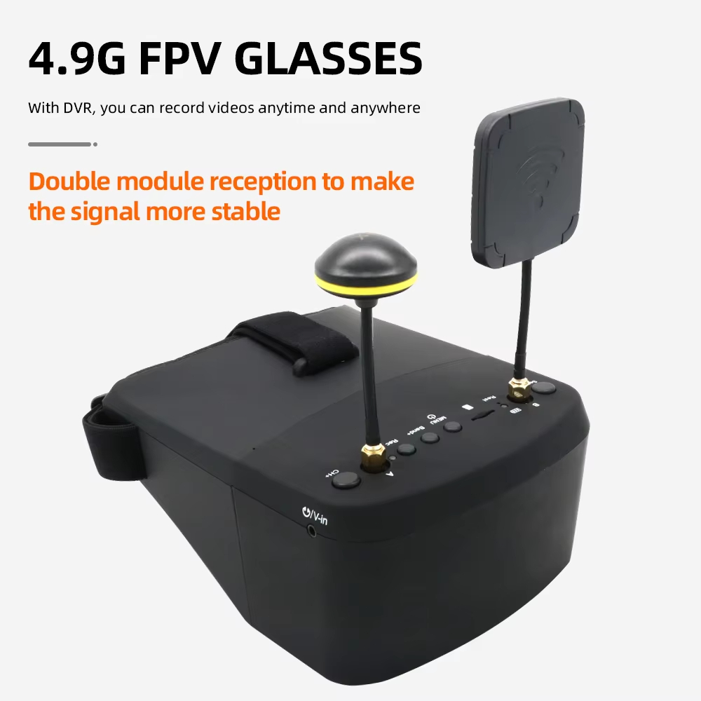LS800D 5 Inch 800*480 FPV Vide - огляд і ціна Skyzone Cobra X V2 Fpv Goggles